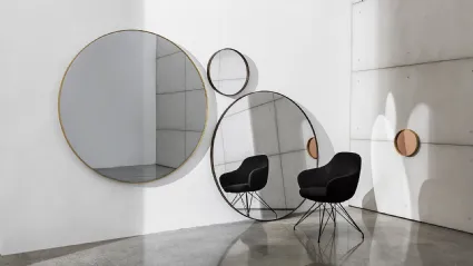Specchio Visual Round di Sovet