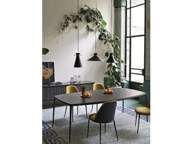Lampada con paralume in metallo Japan L M S Sospensione di Midj