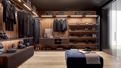 Cabina Armadio Anteprima in materico Marmo di Pianca
