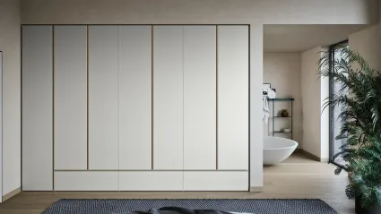 Armadio Gola in Rovere Bianco di Novamobili