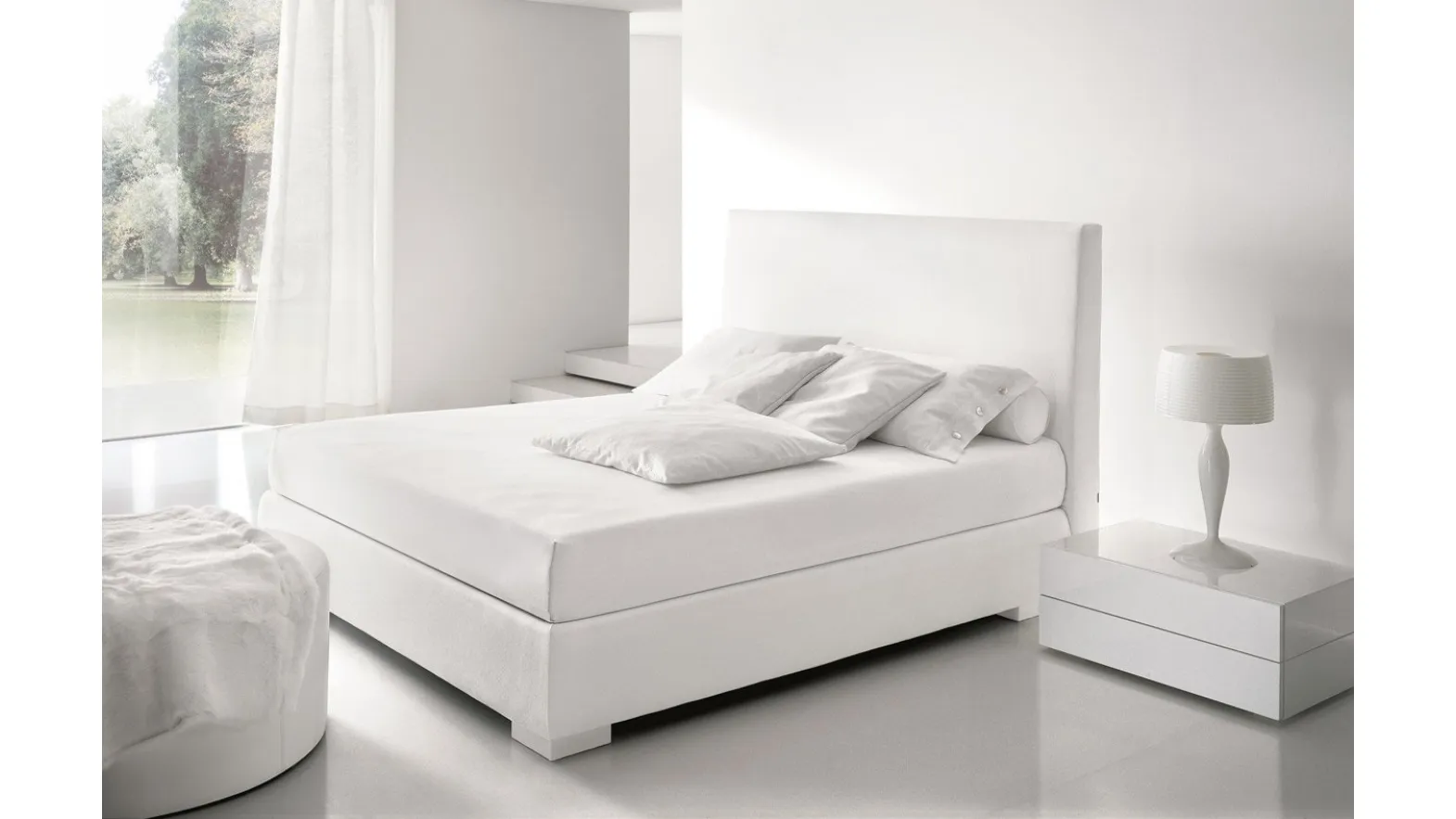 Letto Aron Alto di Duomo Design