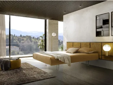 Letto Scacco Configurazione a 1 pannello boiserie di Duomo Design