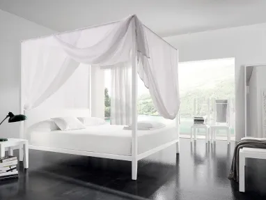 Letto Lera Baldacchino di Duomo Design