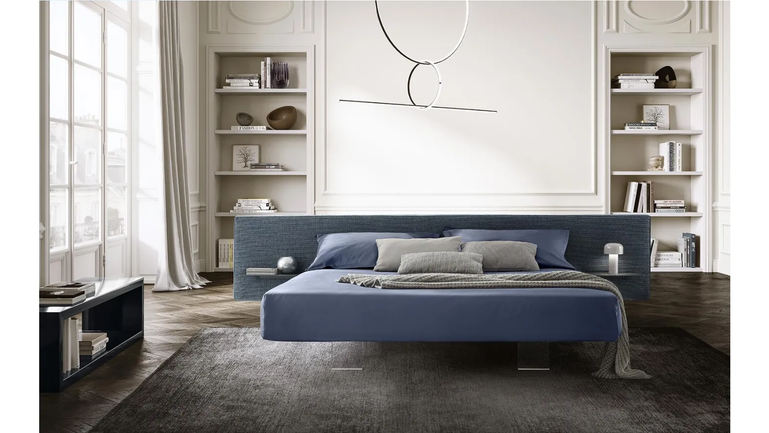 Letto Plane Long di Duomo Design