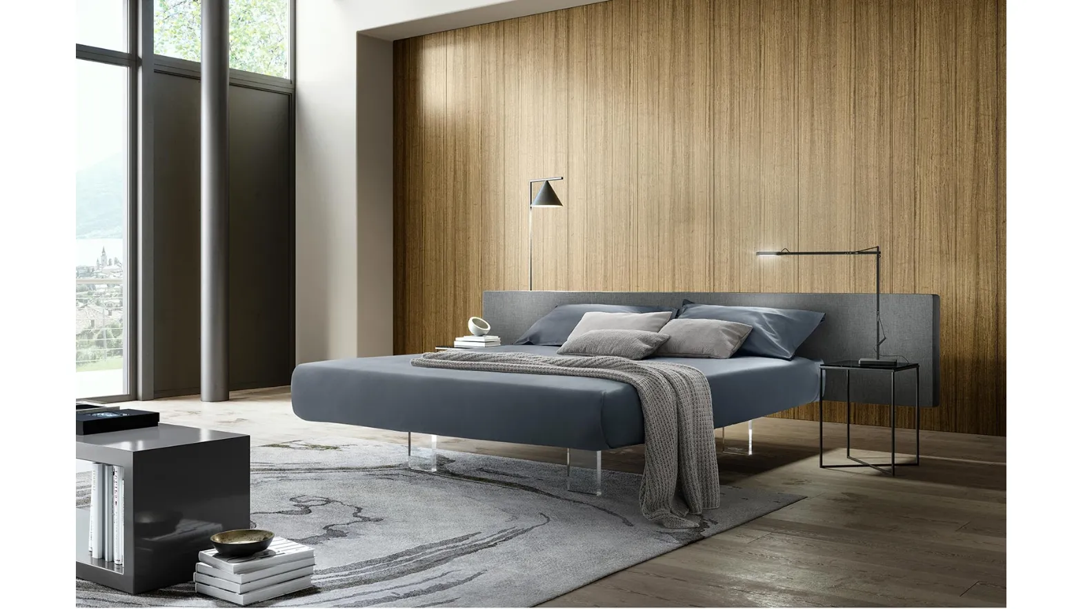 Letto Plane Long Plus di Duomo Design