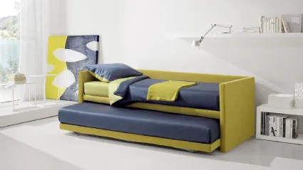 Daybed singolo Two con letto estraibile di Duomo Design