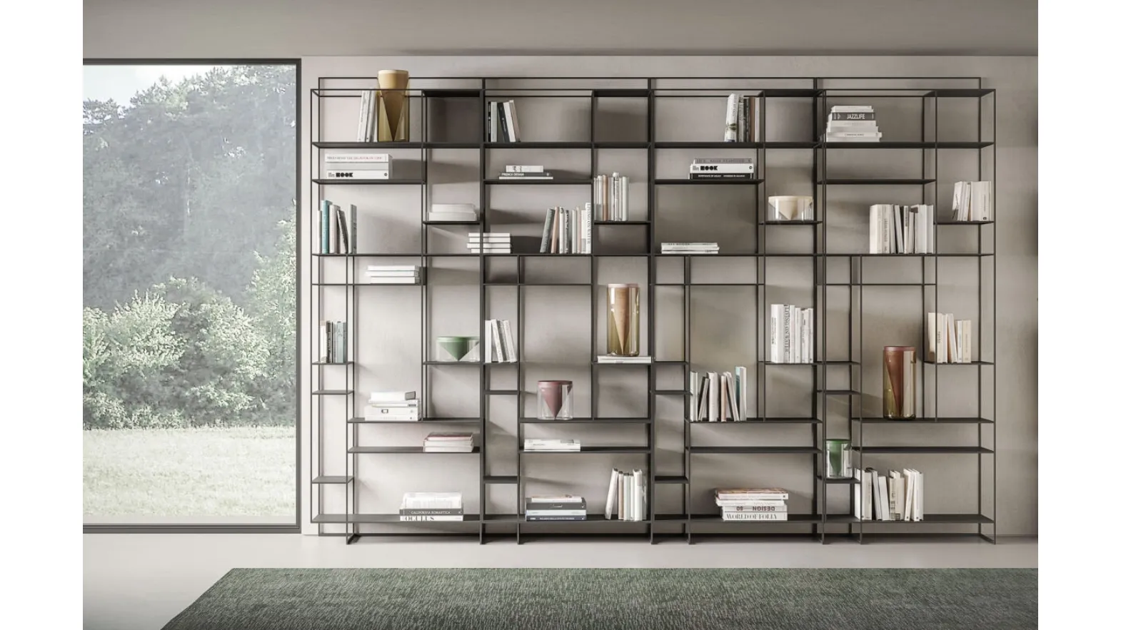 Libreria Levia Tall di Ronda Design