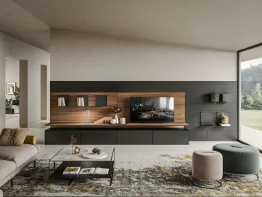 Parete Attrezzata Bench di Ronda Design