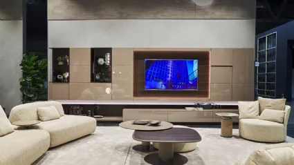 Parete Attrezzata Living TV 21 di Turati T4