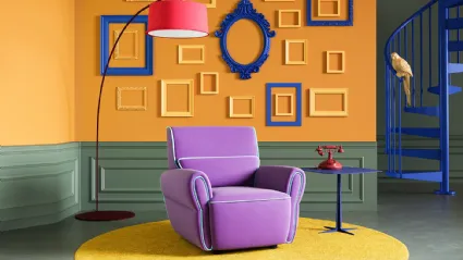 Poltroncina Mariù in tessuto di Egoitaliano