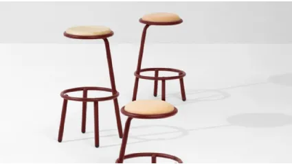 Sgabello Less H45 M LG di Midj