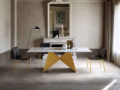 Tavolo scultoreo Gemini di Ronda Design