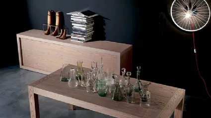 Tavolo allungabile Slong in finitura olmo di Fimar