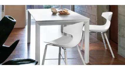 Tavolo allungabile in legno Universe 130 L di Domitalia