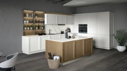 Cucina Classica con isola Bellaria 03 di Forma Cucine