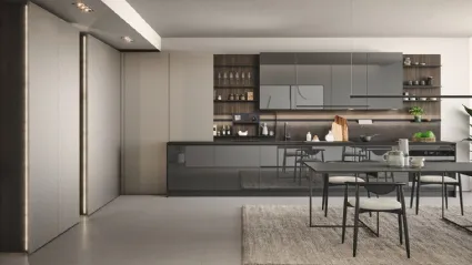 Cucina Moderna lineare Aria Tech 02 di Forma Cucine
