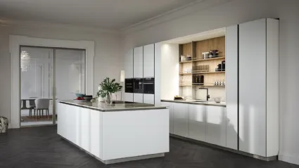 Cucina Moderna con isola Aria Tech 03 di Forma Cucine