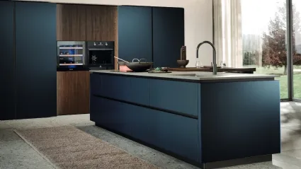 Cucina Moderna con isola Aria Tech 05 di Forma Cucine