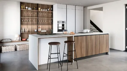 Cucina Moderna con isola Colibrì Gola 04 di Forma la cucina