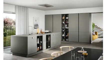 Cucina ModeTrend laccato opaco ardesia di Forma la cucina