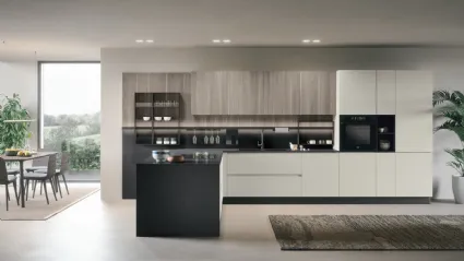 Cucina Moderna con penisola Joy 02 di Forma Cucine