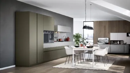 Cucina Moderna lineare Trend Gola Home 04 di Forma Cucine