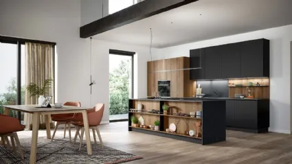 Cucina Moderna con isola Trend Maniglia Home 02 di Forma Cucine