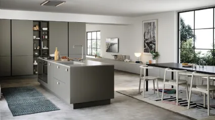 Cucina Moderna con isola Trend Maniglia Home 03 di Forma Cucine