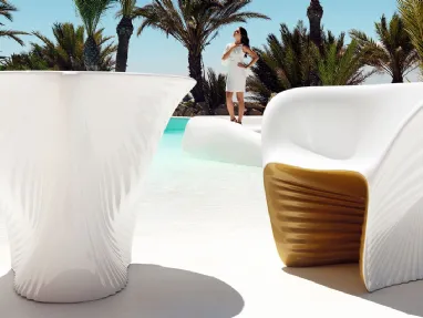 Poltroncina da giardino Biophilia Lounge Chair di Vondom