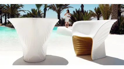 Poltroncina da giardino Biophilia Lounge Chair di Vondom