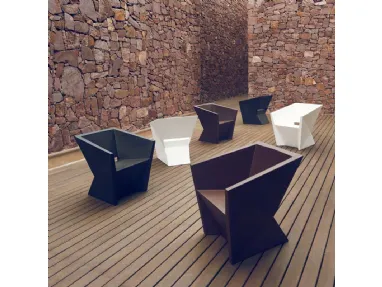 Sedia da giardino Faz Armchair di Vondom