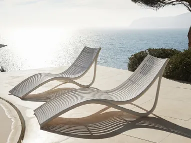 Sdraio da giardino Ibiza Sun Lounger di Vondom