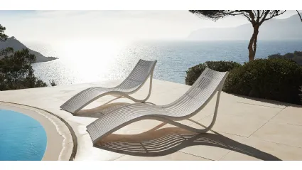 Sdraio da giardino Ibiza Sun Lounger di Vondom