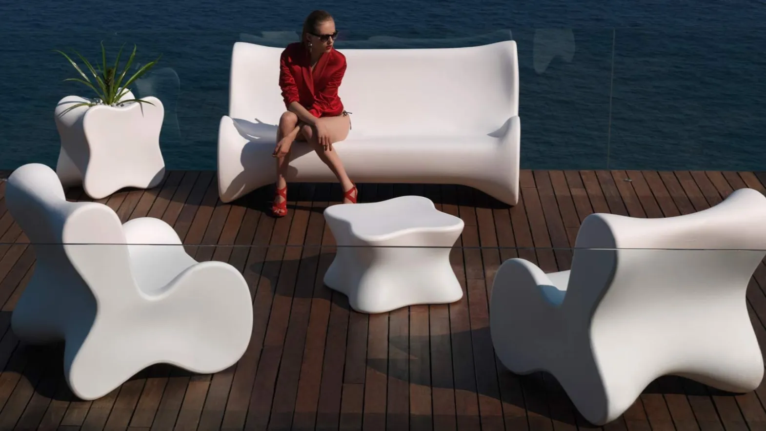 Divano da giardino Pal Sofa di Vondom