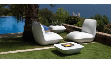 Poltroncina da giardino Pillow Lounge Chair di Vondom