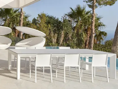 Sedia da giardino impilabile Quartz Chair di Vondom