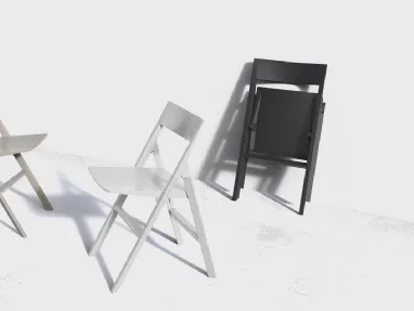 Sedia da giardino pieghegole Quartz Folding Chair di Vondom