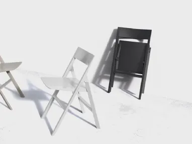 Sedia da giardino pieghevole Quartz Folding Chair di Vondom