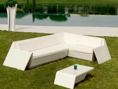 Divano da giardino Rest Modular Sofa di Vondom