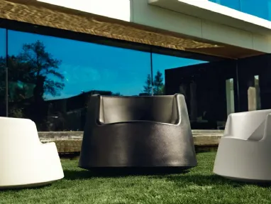 Poltroncina da giardino Roulette di Vondom