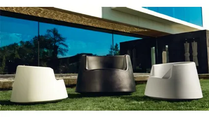 Poltroncina da giardino Roulette di Vondom