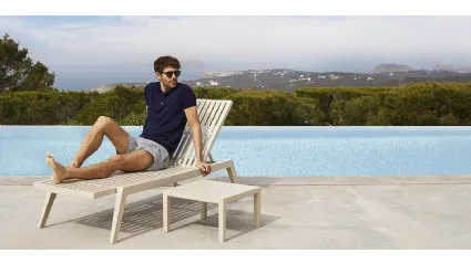 Lettino Spritz Sun Lounger di Vondom