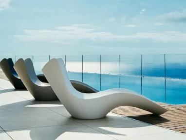 Sdraio da giardino Surf Sun Lounger di Vondom