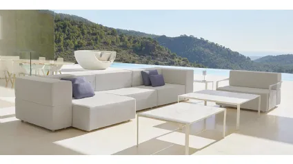 Divano da giardino Tablet Sofa Modular di Vondom