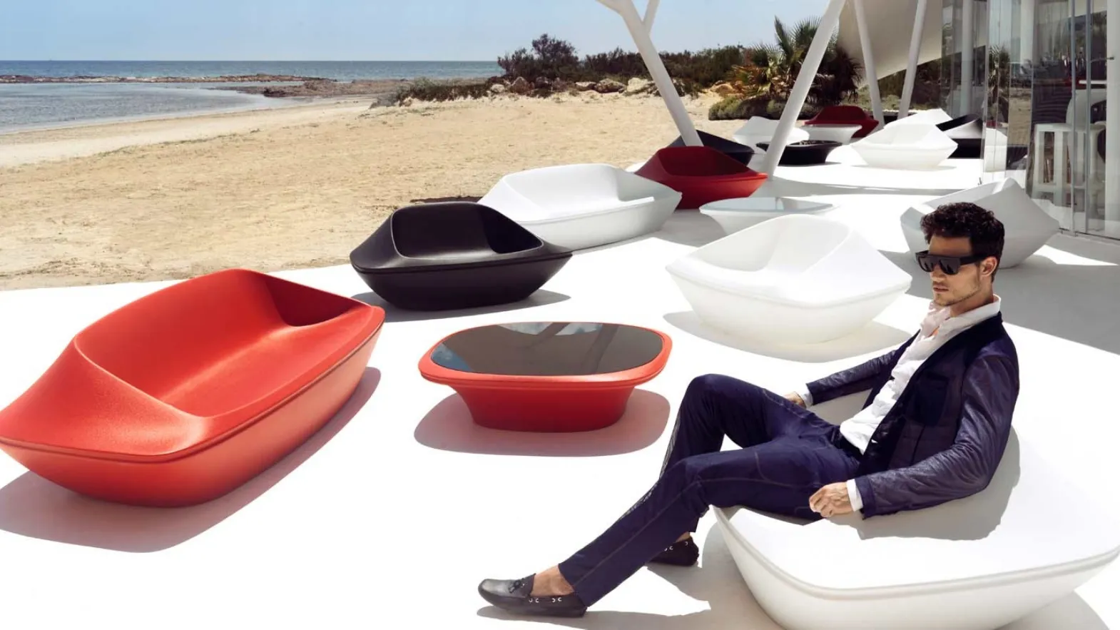 Divano da giardino Ufo Sofa di Vondom