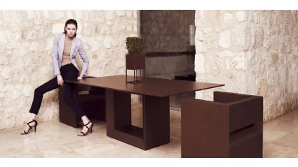 Tavolo da giardino Vela Table di Vondom