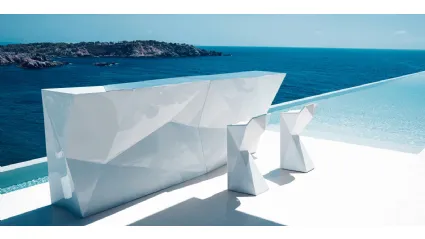 Sgabello Vertex Bar Stool di Vondom