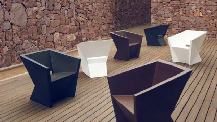 Sedia Faz Armchair di Vondom